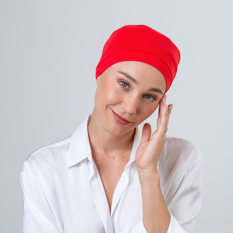 Bonnet compatible chimiothérapie Douceur | NJ Création