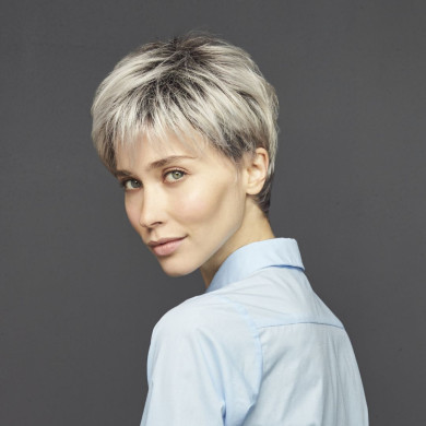 Perruque lisse courte pour femme - Modèle Angel